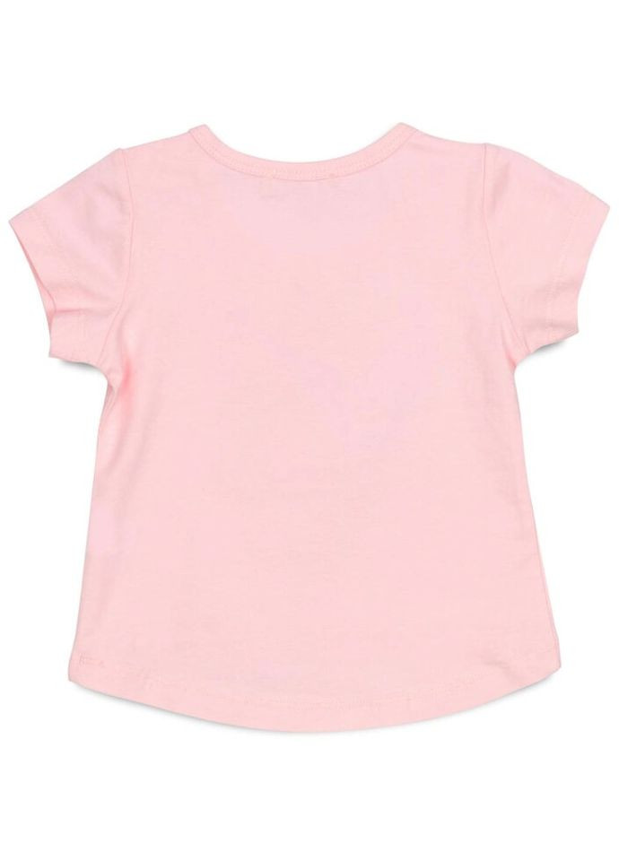 Комбинированный летний набор детской одежды с мишкой (13374-98g-pink) Breeze