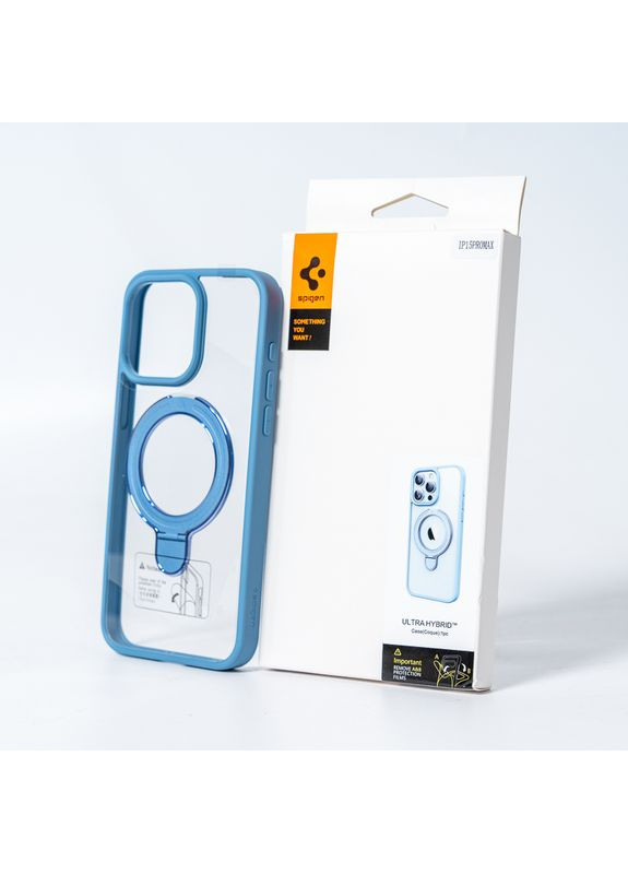 Чохол для смартфона Spigen AAA for Apple iPhone 15 Pro Light Blue (SPGMGRING15ProLight) No Brand Magnetic Ring (372841364)