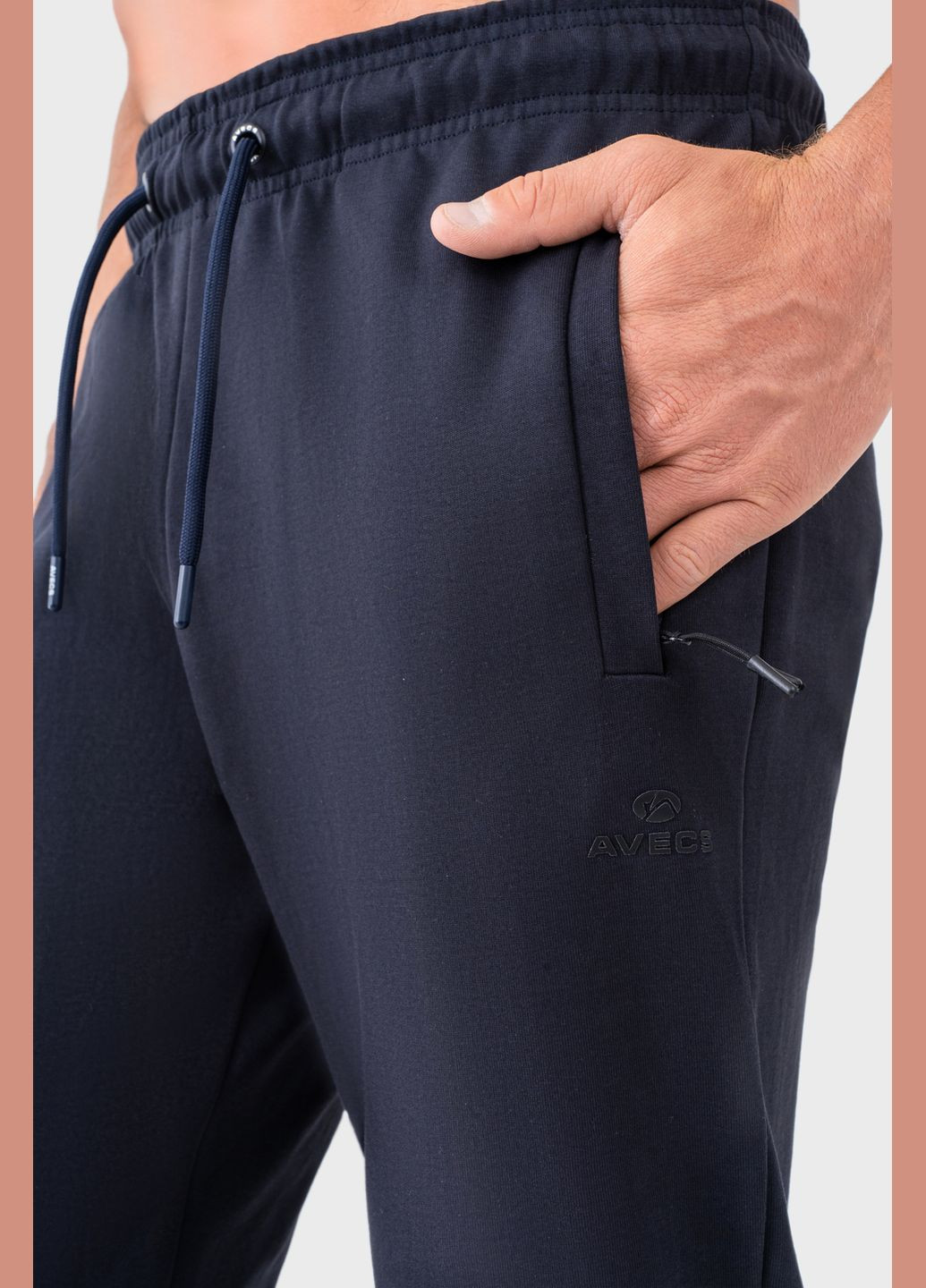 Темно-синие демисезонные брюки Avecs