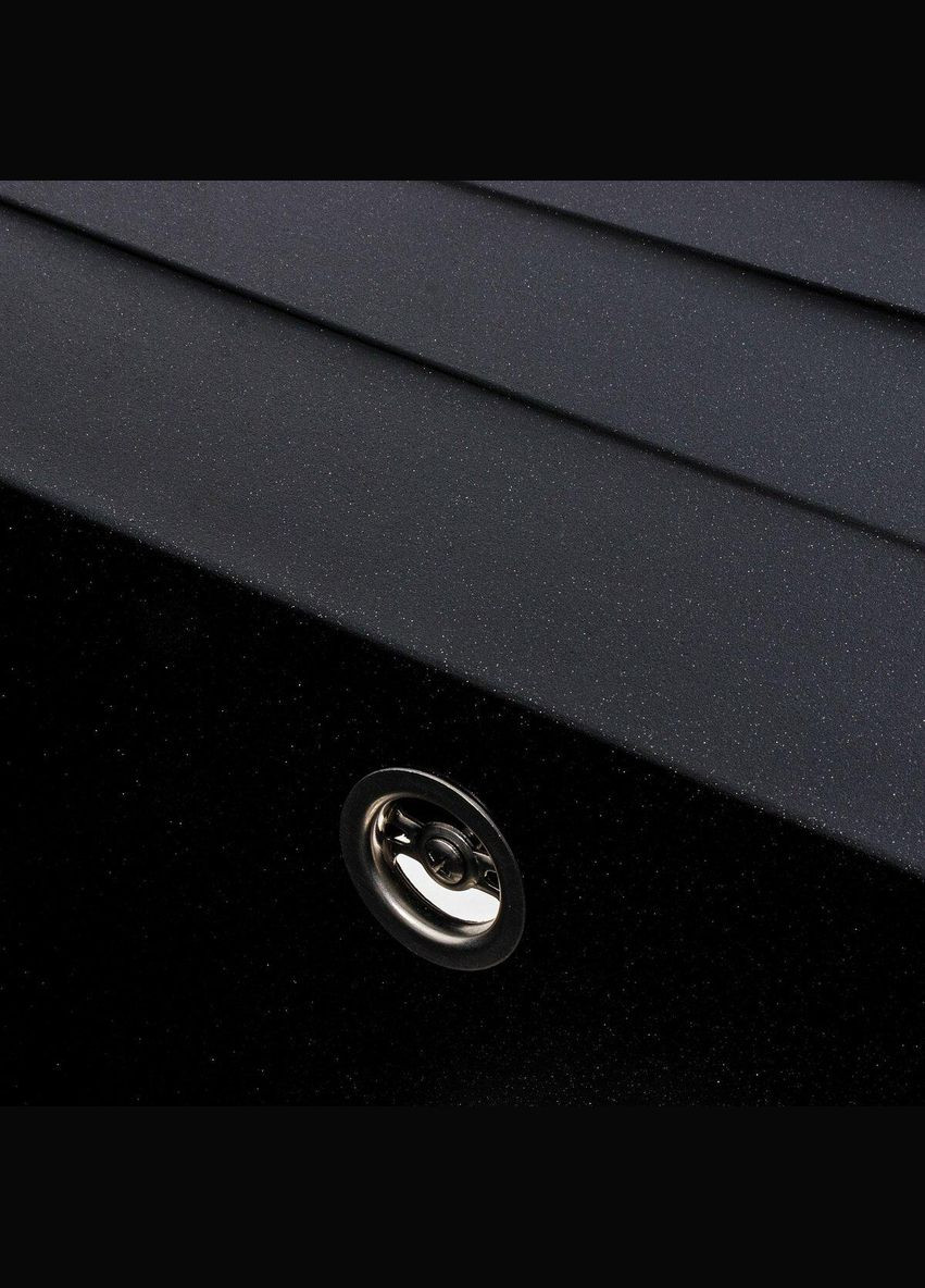 Кухонна мийка гранітна матова 7050 CASCADA металік Platinum (342070850)