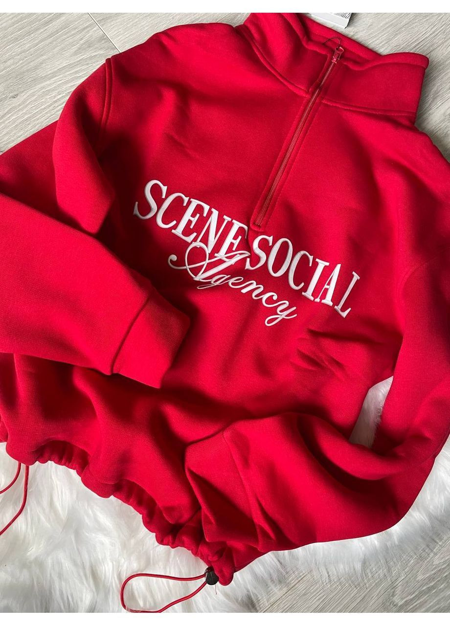 Костюм 274 на кулісках світшот на зірці,штани висока посадка,трьохнитка з начосом Україна (369481258)