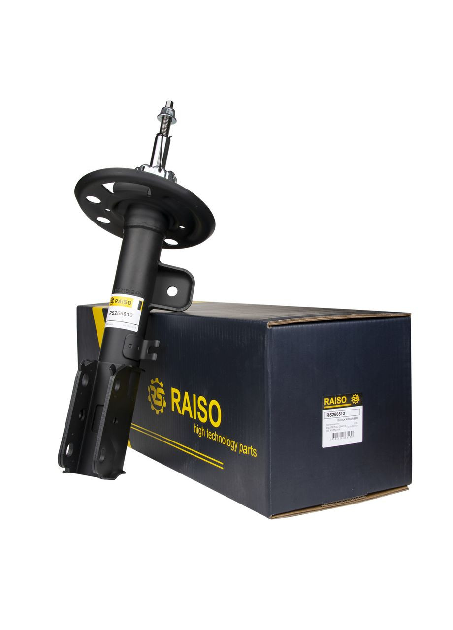 Амортизатор передний левый Ford Explorer, Форд Эксплорер 2010- #RS266613 UAHKESO22 Raiso (361241292)