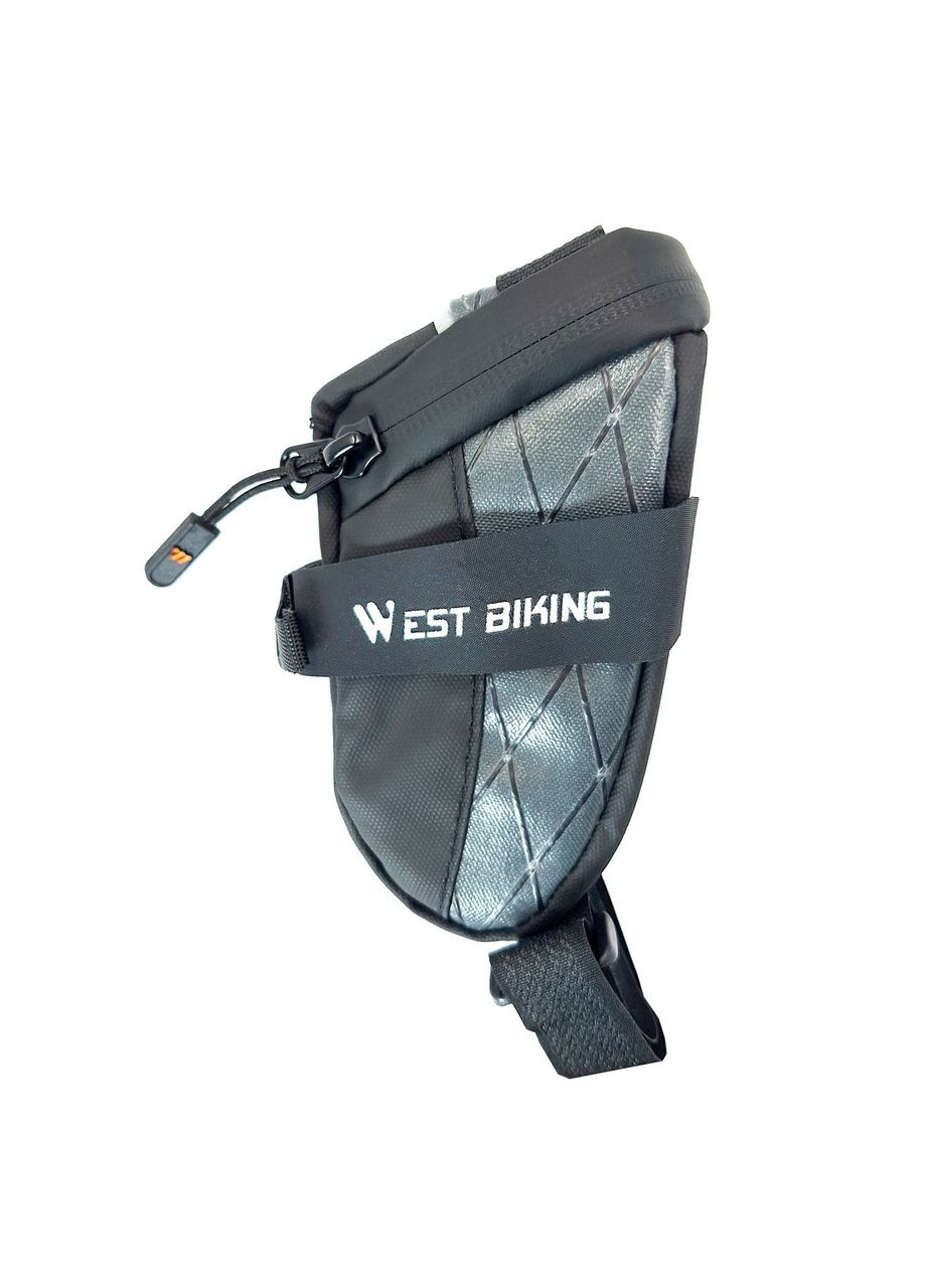 Велосумка подседельная YP0707366 14х7х6.5 см 0.3 л черно (G0001985) West Biking (367189231)