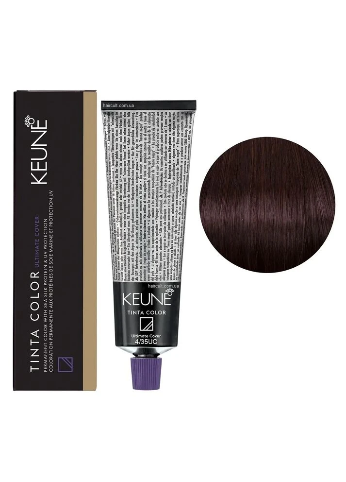 Устойчивая краска для волос Tinta Color 4.35 UC Chocolate Brown 60 мл Keune (341318422)