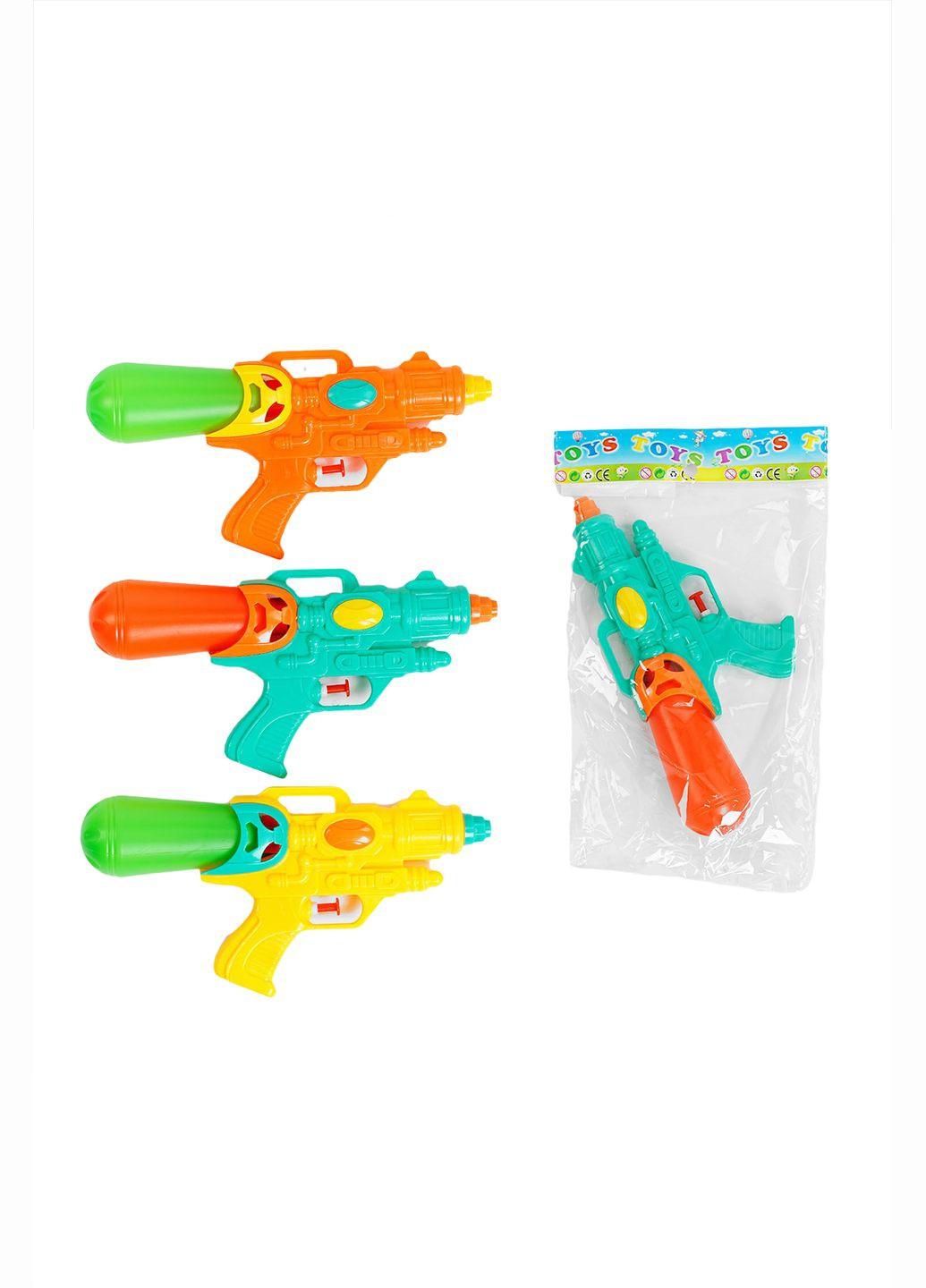 Водный пистолет цвет разноцветный ЦБ-00248424 No Brand (293484773)
