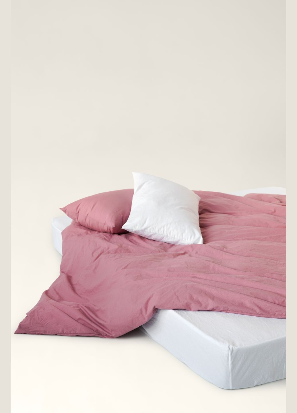 Постільна білизна варена бавовна євро 200 х 215 см 3в1 наволочки, підковдра, простирадло Beni Home (345641591)