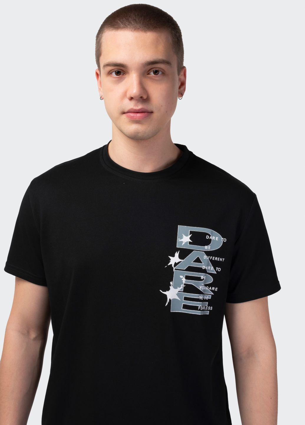 Черная футболка мужская 345258 Power