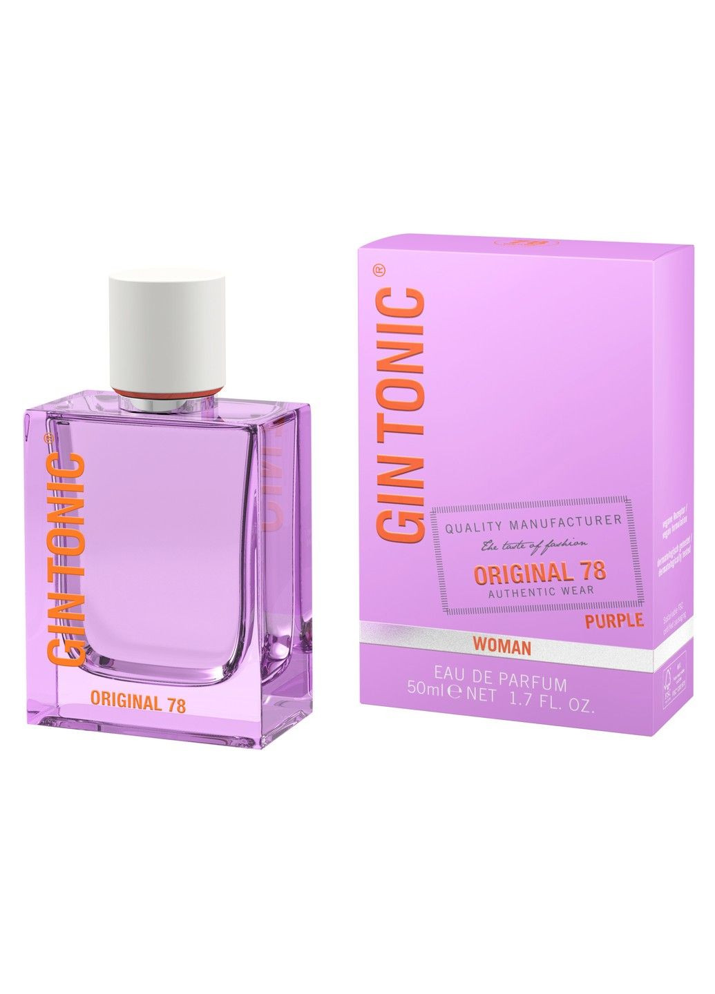 Парфюмерная вода для женщин Original 78 Purple 50 мл Gin Tonic (326040551)