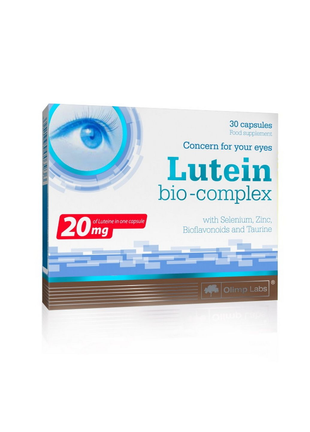 Натуральная добавка Lutein Bio-Complex, 30 капсул Olimp (293420066)