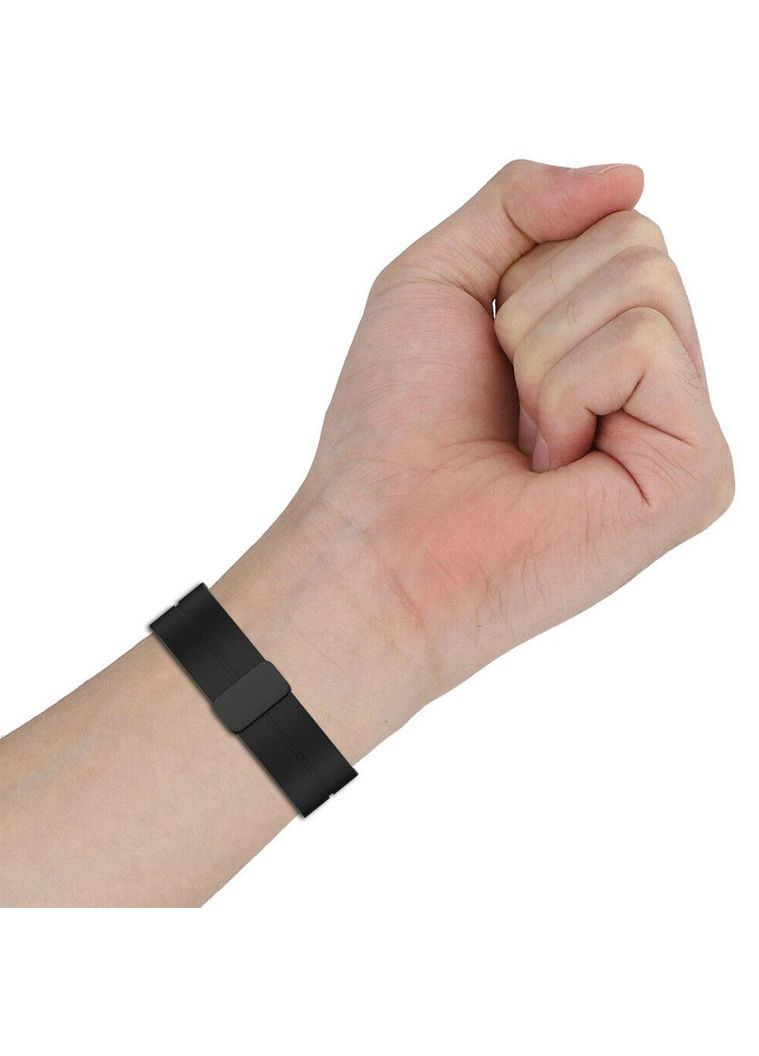 Ремешок Magnetic Silicone для часов Samsung Gear S3 Classic SM-R770 / Frontier S3 - Black Primolux (266341153)