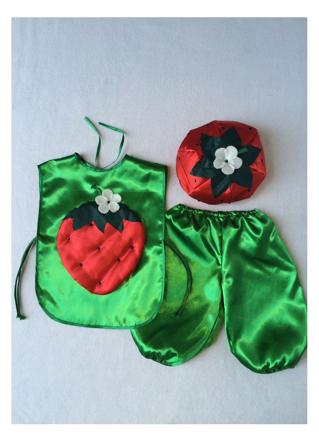 Карнавальний костюм Полуниця №1 No Brand (362538867)