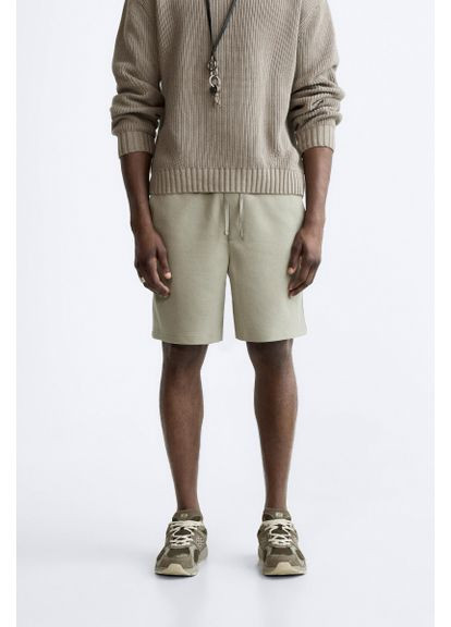 Шорти текстуровані 2553/308 Beige Zara (370393947)