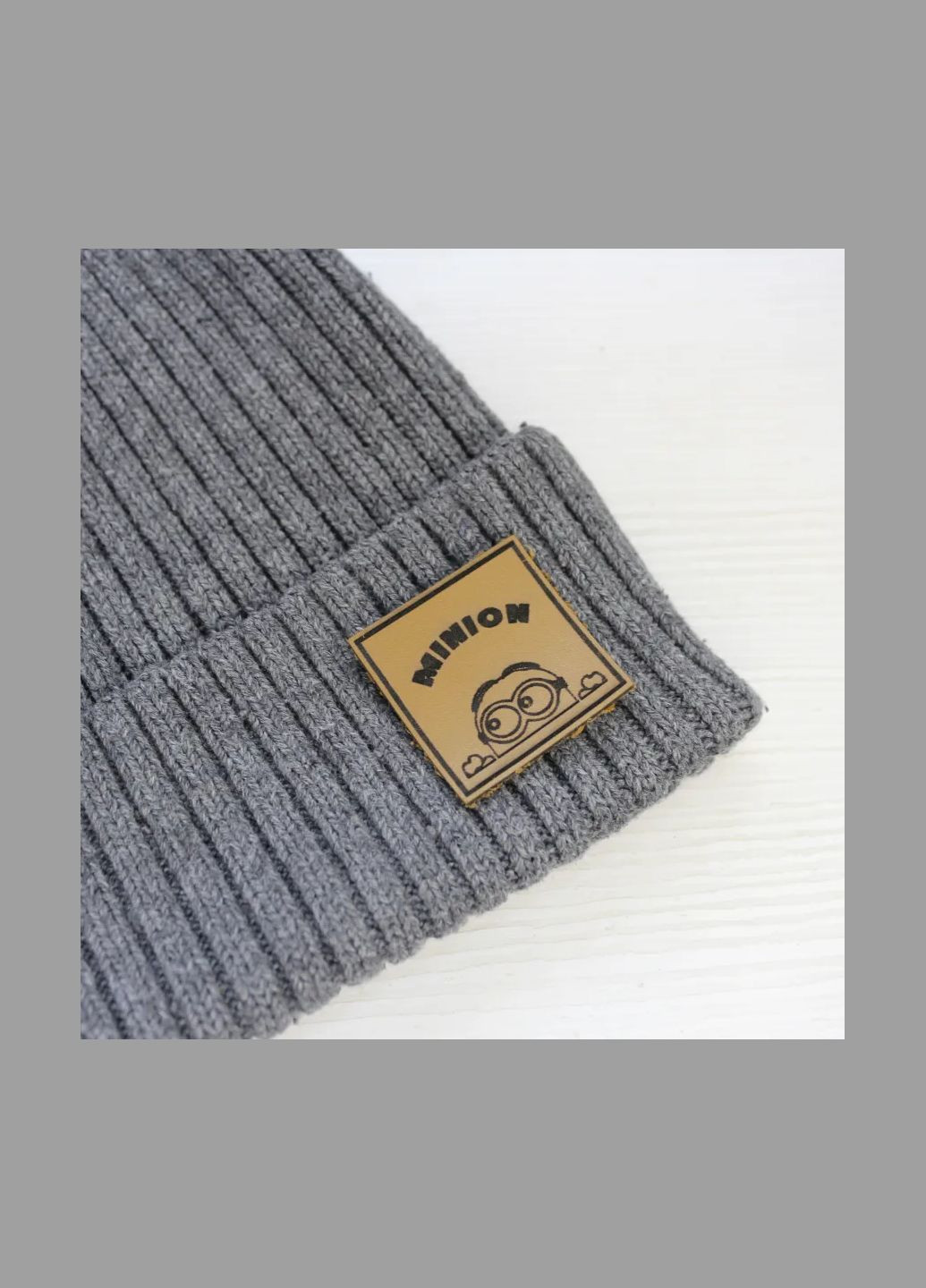 Нашивка "Minion" світло-коричневого кольору (616) No Brand (335810995)