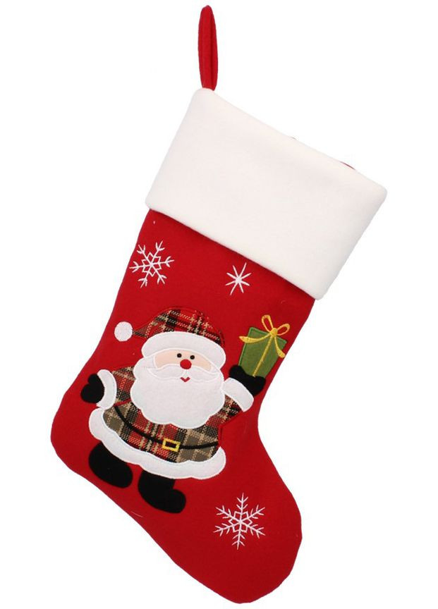 Носок новогодний декоративный 45 см,, Санта Chomik (367114004)