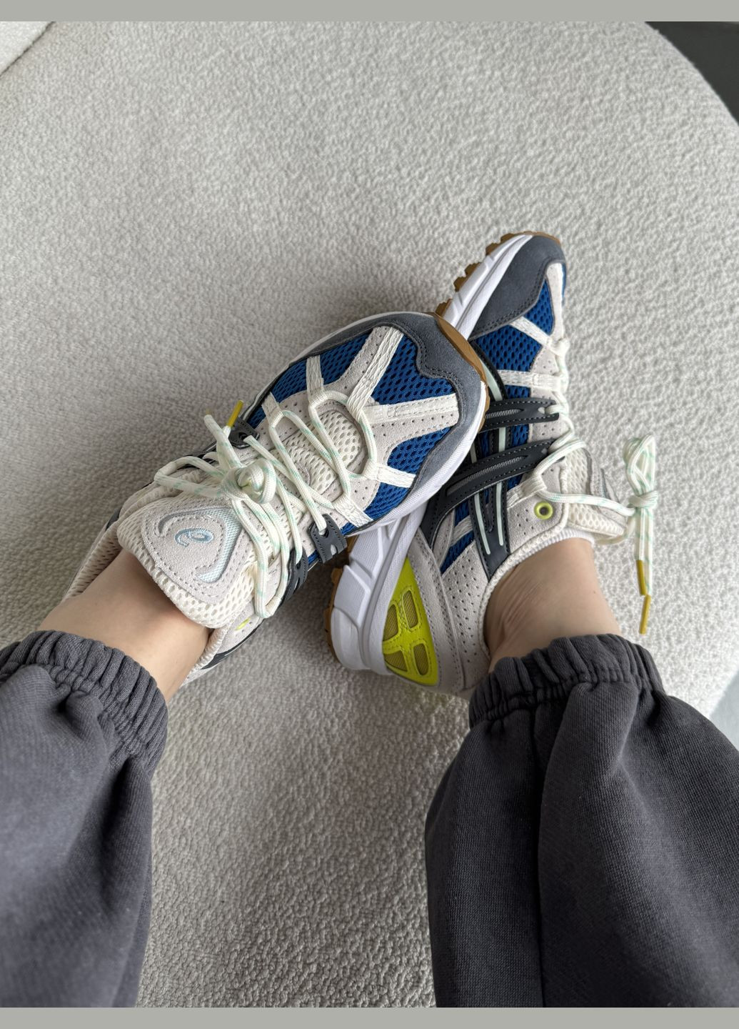 Кросівки жіночі Asics Gel-Sonoma 15-50 beige blue yellow | Асікс Гель-Сонома 15-50 бежеві сині жовті No Brand бежеві демісезони (316507787)