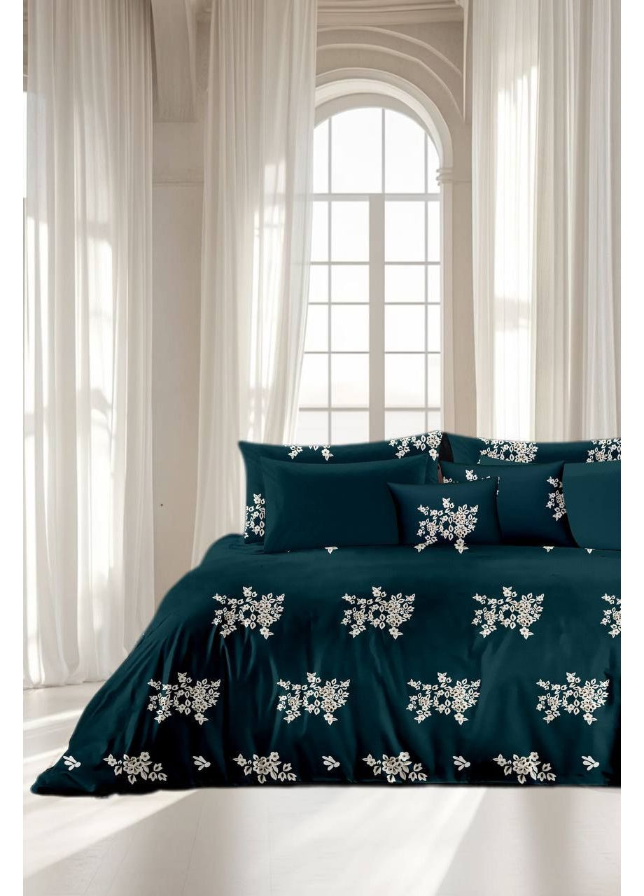 Півтораспальний комплект постільної білизни 150х220 см (Bl1.5-7758) Vital-Textile 100% Бавовна (351360804)