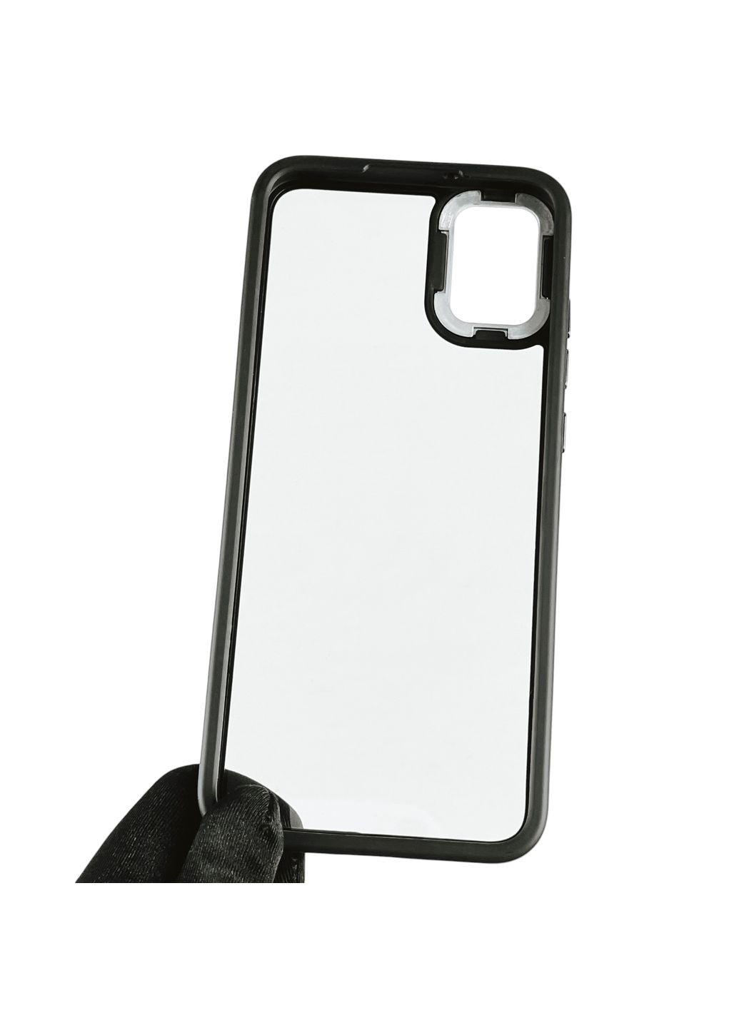 Чехол для Galaxy A04e SM-A042F с цветными высокими бортами на самсунг а04е чёрный Samsung (366022996)