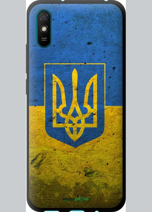 Чехол на Xiaomi Redmi 9A Флаг и герб Украины 2 "378b-2034-70447" Endorphone (363268251)