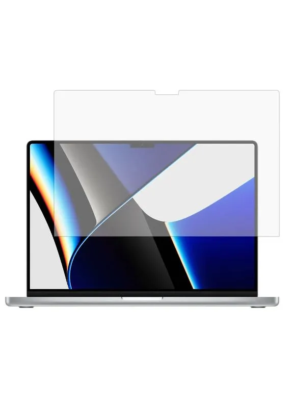 Захисна плівка Epik для MacBook Pro 16.2" (2021) прозора полімерна 0,13 мм No Brand MacBook Pro 16.2" (2021) (402065276)