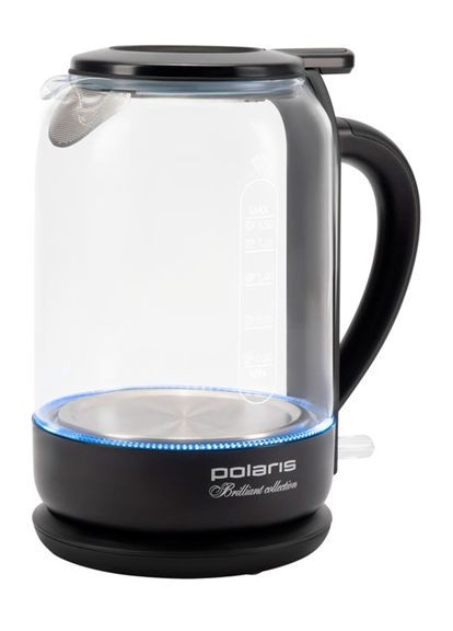 Электрочайник Water Way Pro Black PWK 17103CGL 1.5 л черный Polaris (337093767)