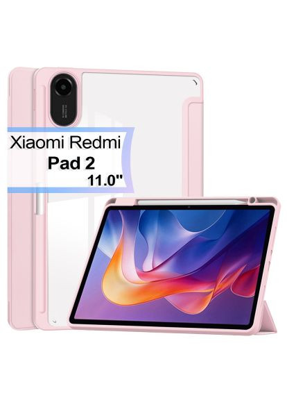 Чохол до планшета Soft Edge TPU Xiaomi Redmi Pad 2 11.0" Pink (713662) BeCover Soft Edge TPU Xiaomi Redmi Pad 2 11.0&quot; Pink (366700108)