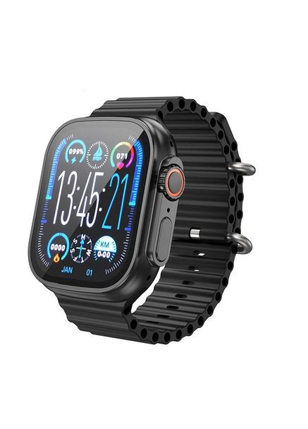 Смарт-часы Ultra AMOLED Smart sports watch (call version) Black Hoco DY12 (322784952)
