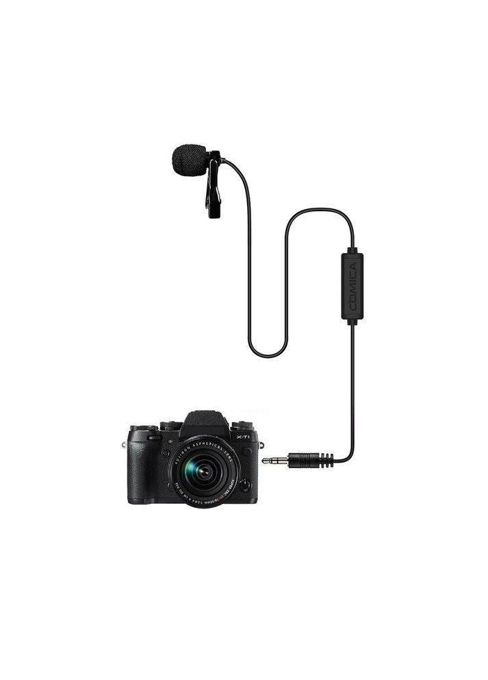 Петличний мікрофон CVMV01CP (2.5 м, TRS) Comica (303269459)