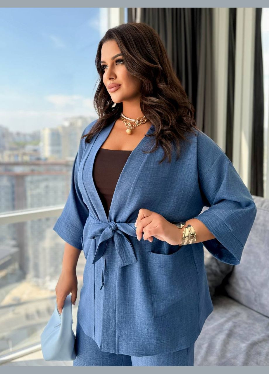 Жіночий костюм кардиган+штани "Бохо" Style Point (347149377)