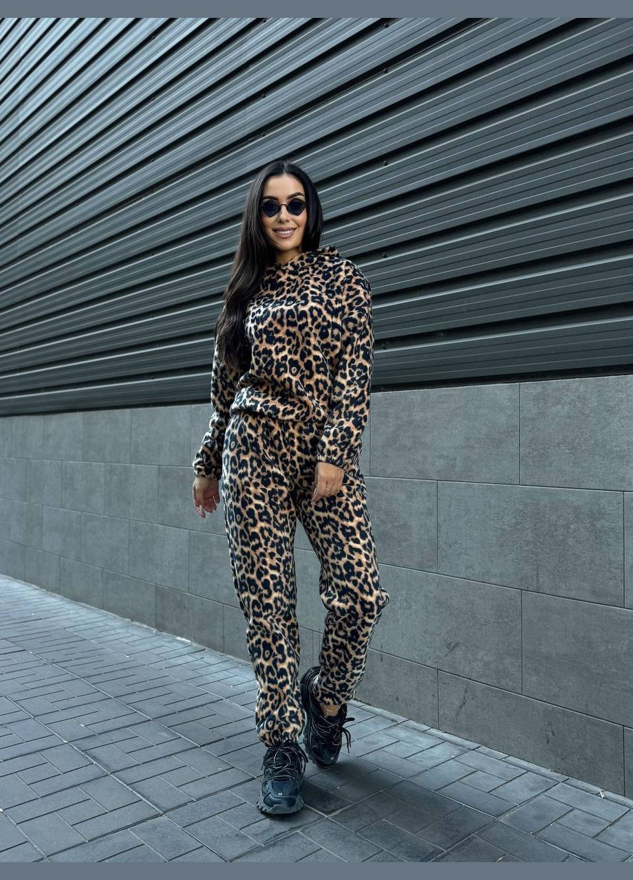 Жіночий теплий флісовий костюм No Brand (304547816)