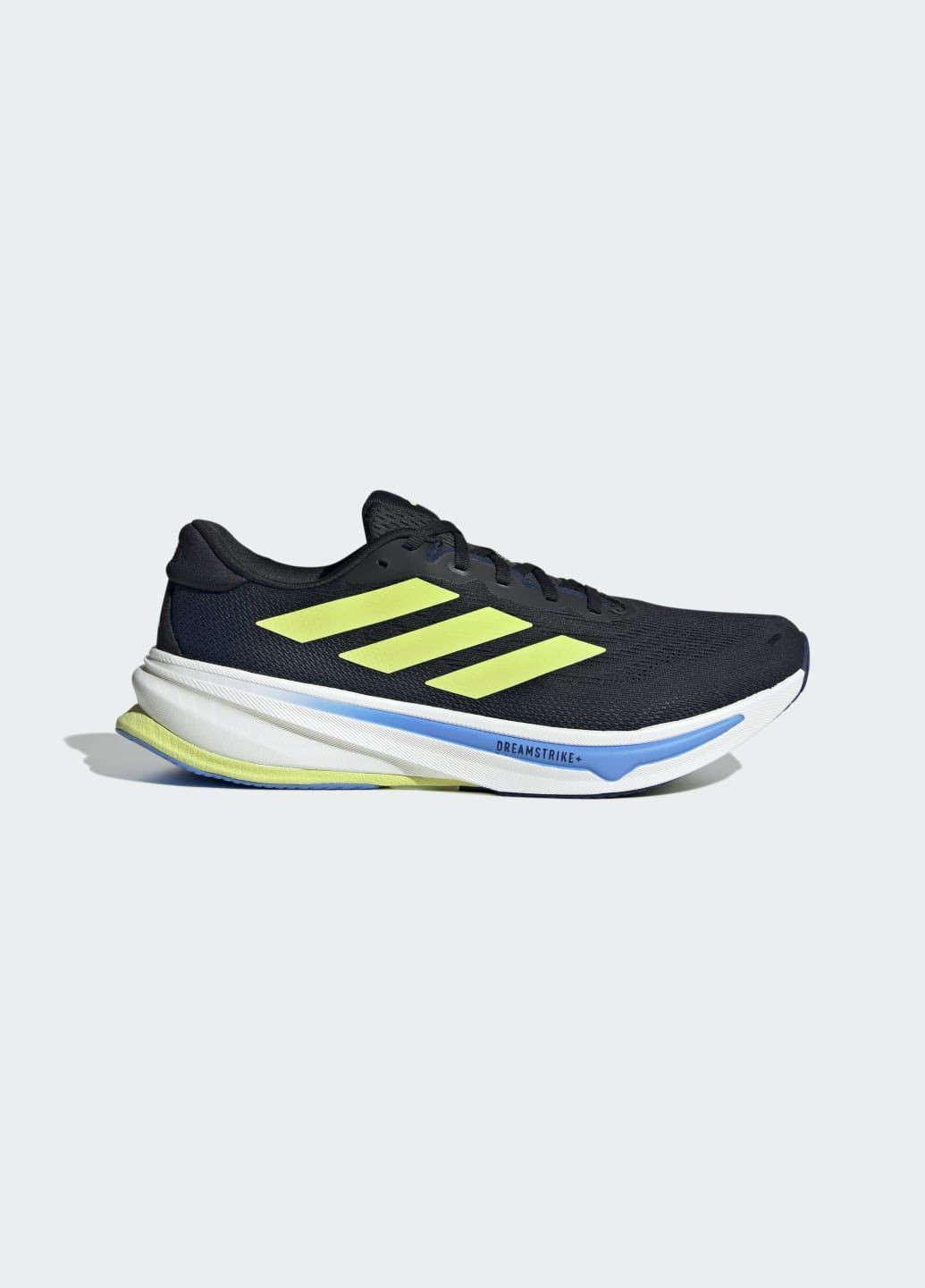 Чорні Літні кросівки для бігу supernova rise 2 running adidas