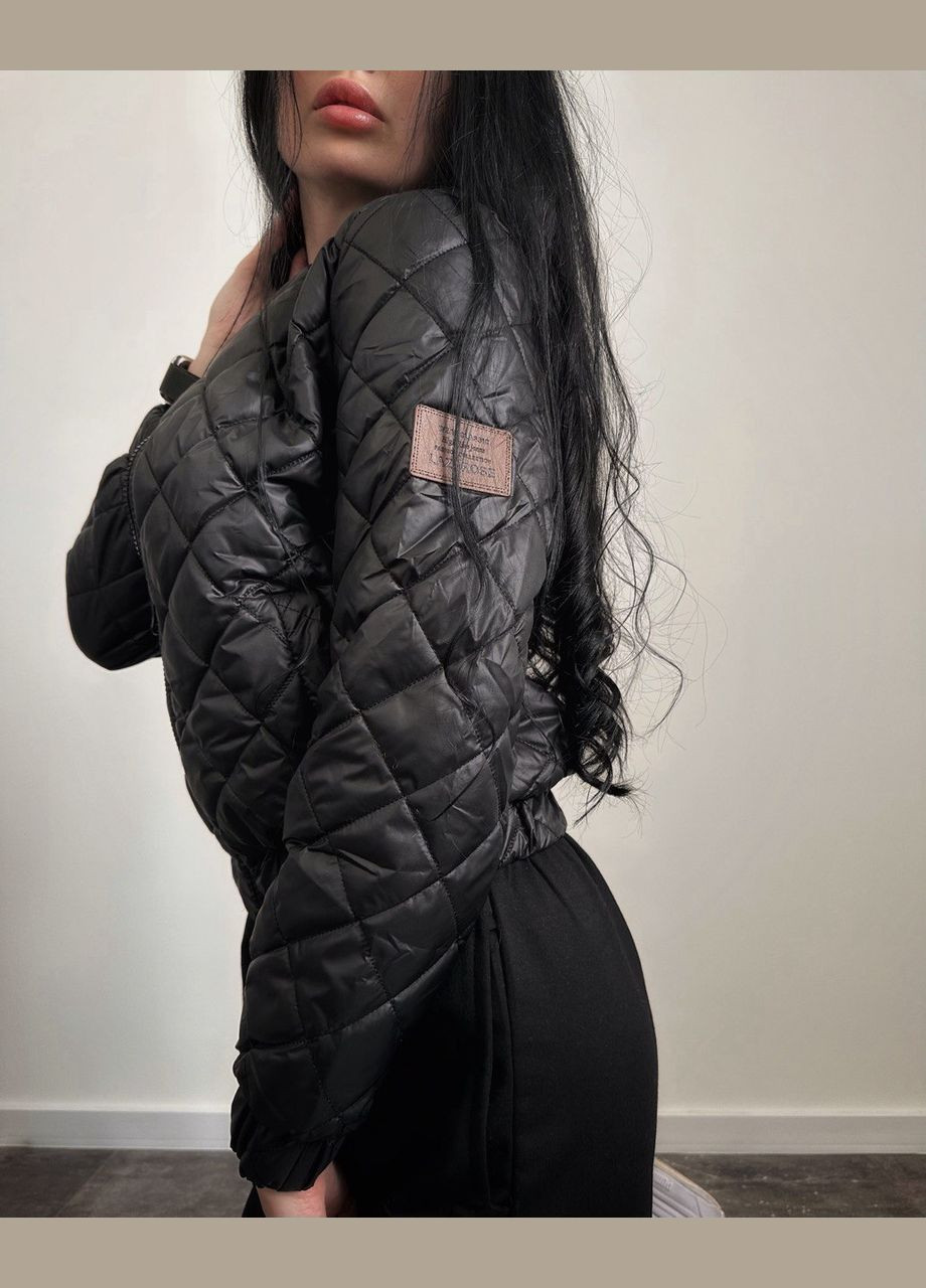 Черная женская курточка цвет черный р.42/44 454246 New Trend