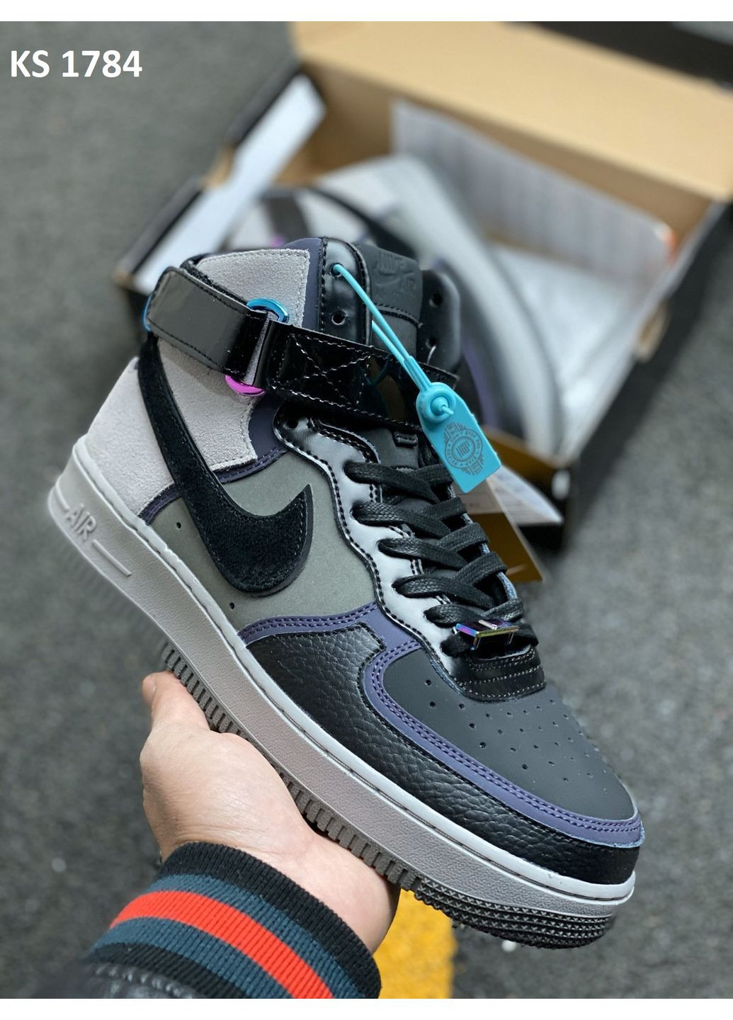 КРОСІВКИ ЖІНОЧІ NIKE AIR FORCE 1 HIGH X A MA MANIERE НАЙК АІР ФОРС 1 ПРЕМІУМ No Brand комбіновані демісезони (367171453)