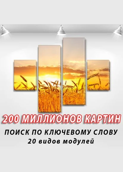 Модульна картина фотографії, на Полотні нат., 85x110 см, (mk07MN_pr12785) Декоинт (322419434)