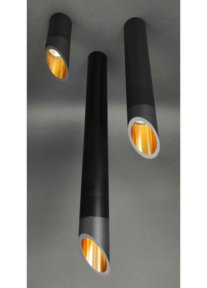 Стельова люстра на 1 лампочку 27620 Чорний 39х6х6 см. Sunnysky (324396402)