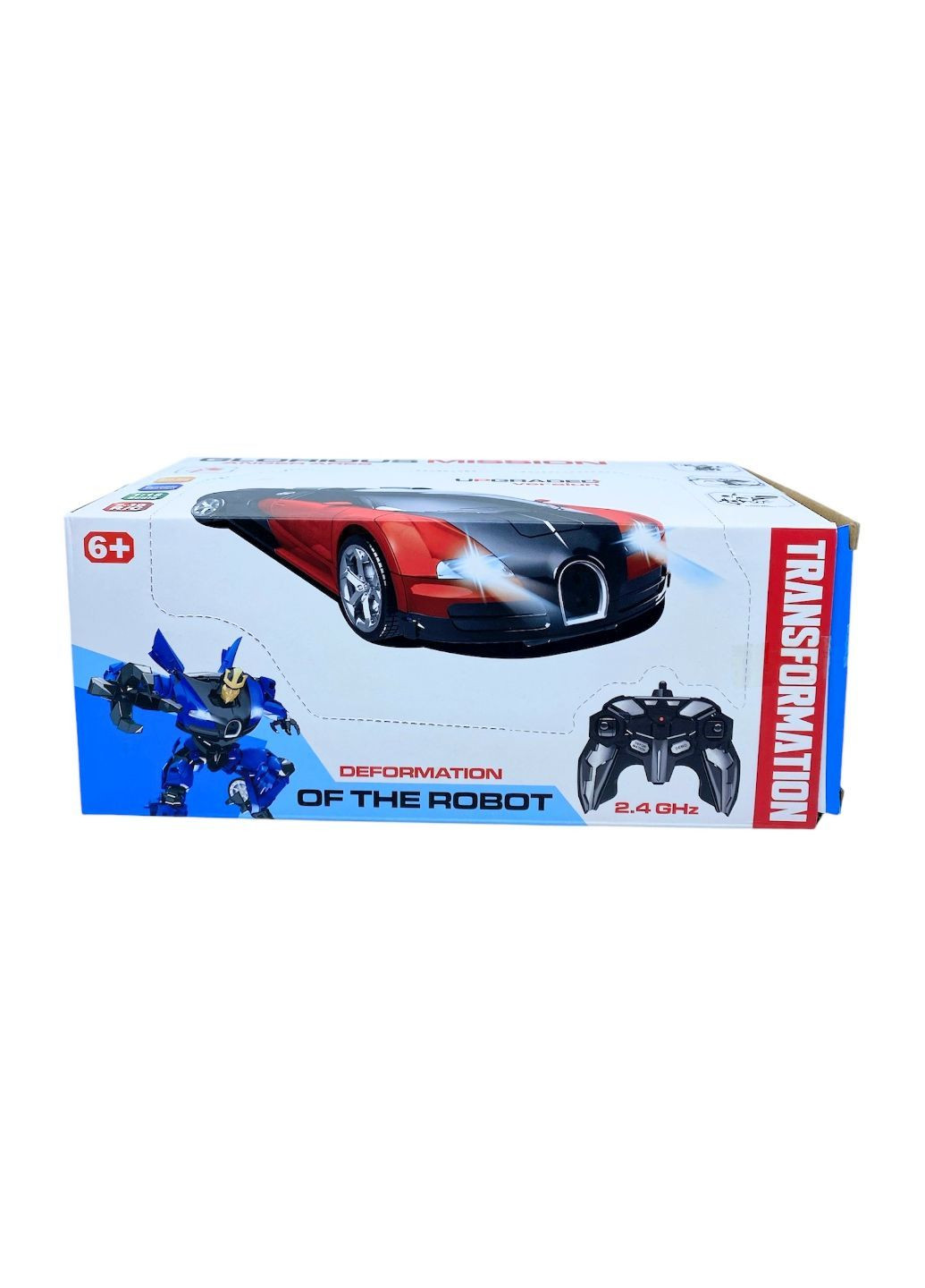 Машинка робот саморозкладний трансформер на радіокеруванні Autobots радіокерована машинка No Brand (316230231)