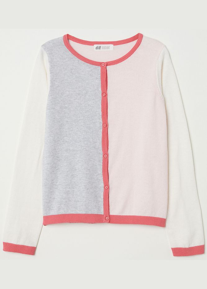 Разноцветный демисезонный кардиган H&M