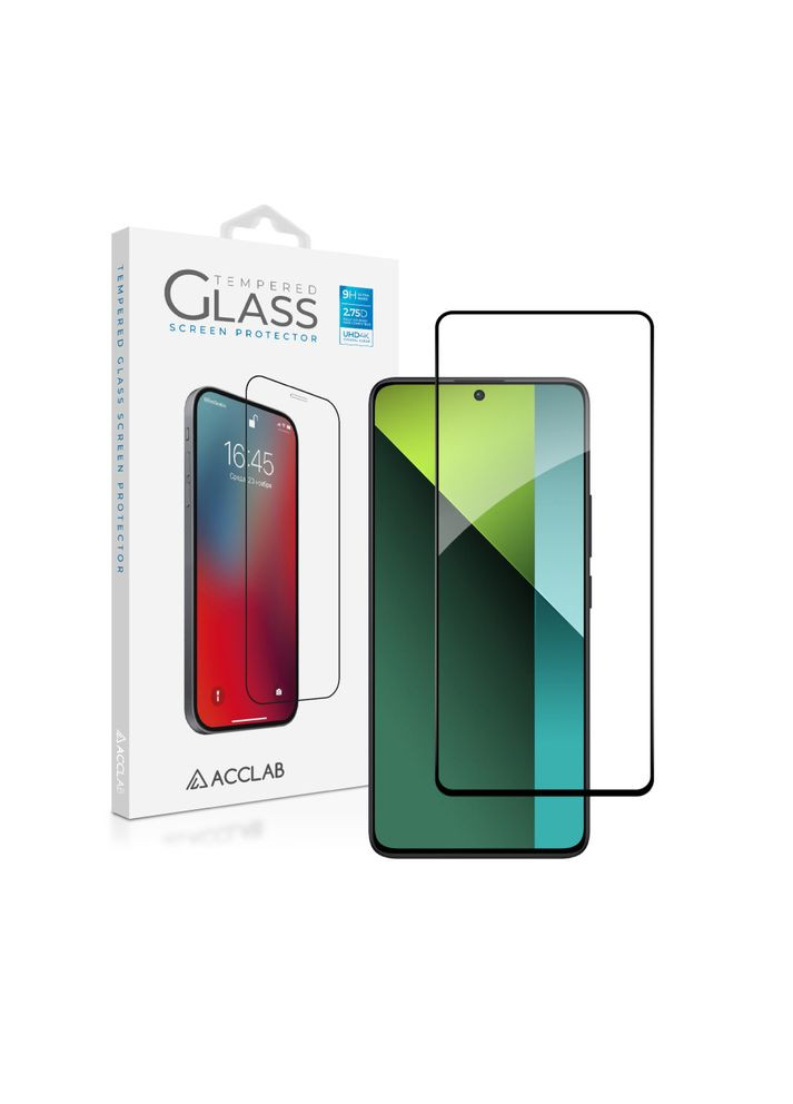 Защитное стекло Full Glue для Xiaomi Redmi Note 13 5G Black (1283126583773) ACCLAB (336955467)