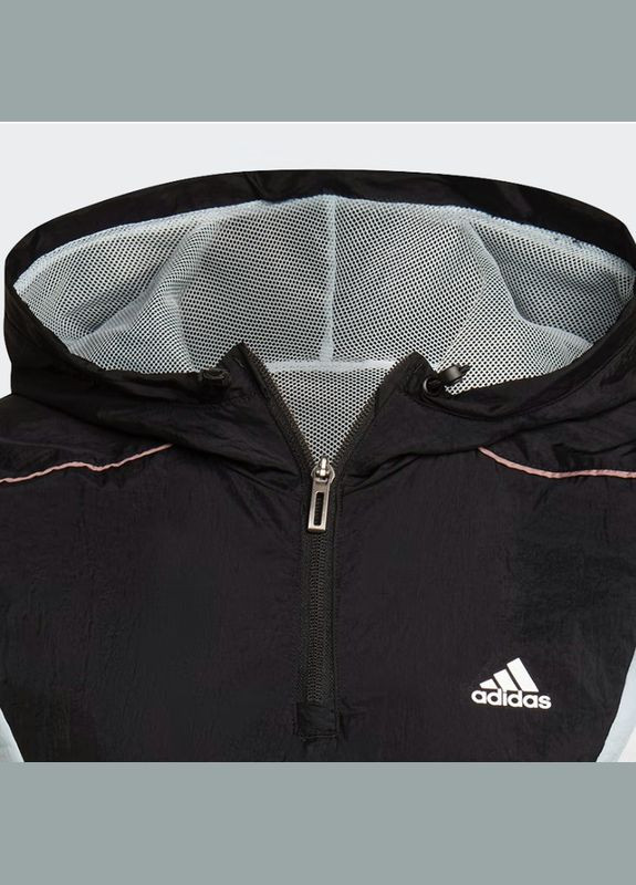 Жіноча спортивна вітрівка hyperglam hooded track top adidas (291449929}
