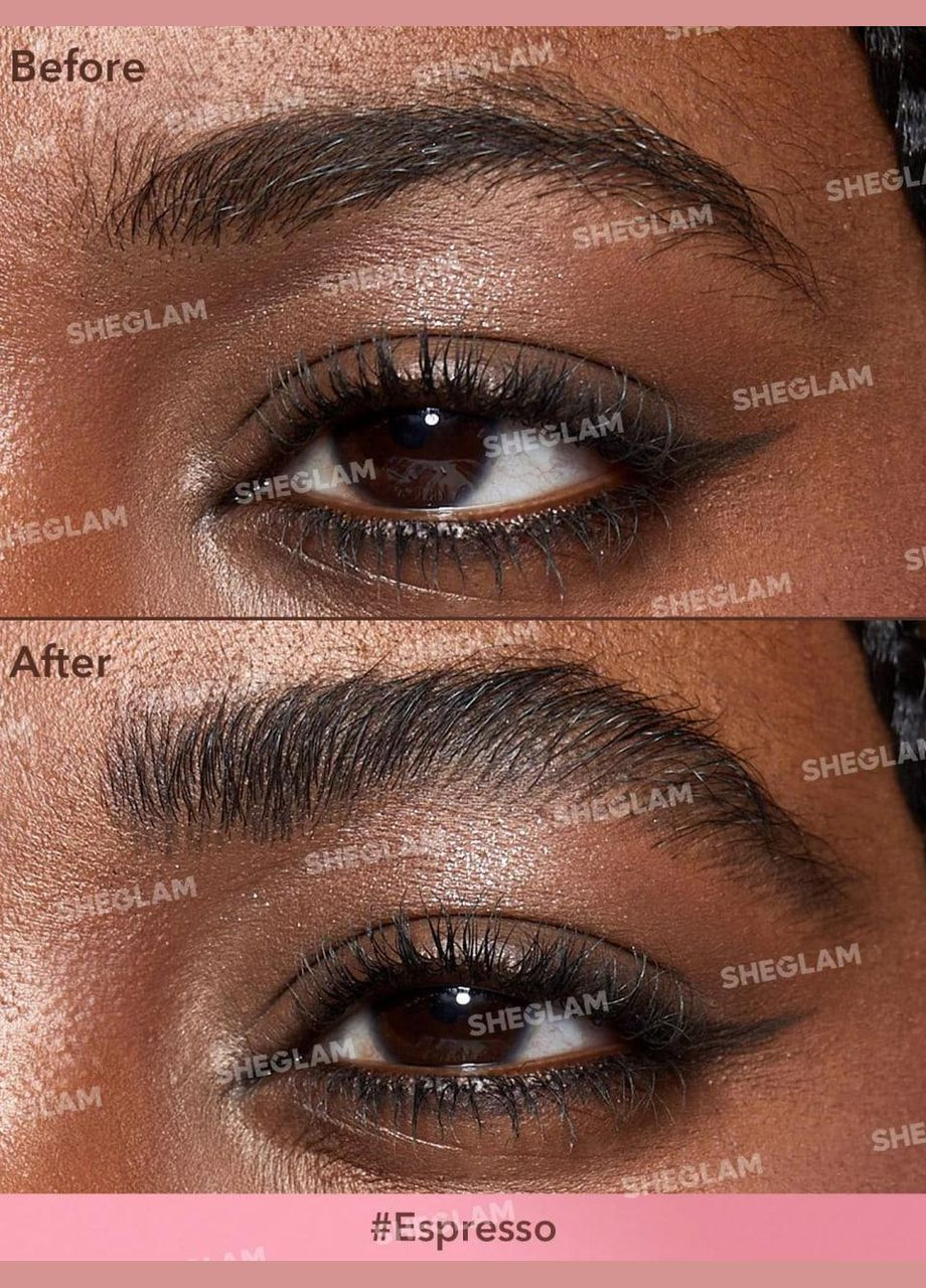 Маркер-помадка для брів Brow-Fection Angled Brush & Dip Espresso Sheglam (301512259)