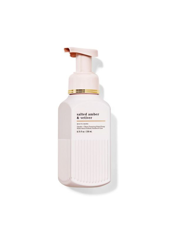 Рідке мило - піна Salted Amber & Vetiver 259МЛ Bath & Body Works (362732582)