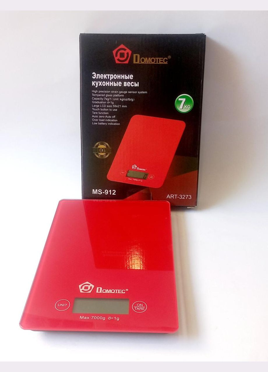 Електронні кухонні ваги MS-912 до 7 кг Domotec (293850743)