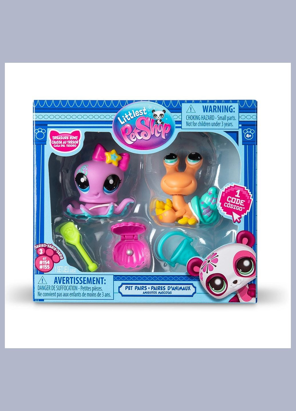 Набор фигурок Охота на сокровища с аксессуарами (00627) Littlest Pet Shop (326887382)