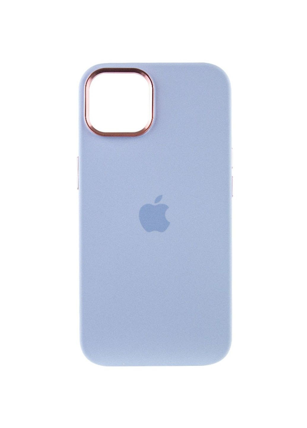 Чехол Silicone Case Metal Buttons (AA) для Apple iPhone 14 (6.1") Epik (292314211)