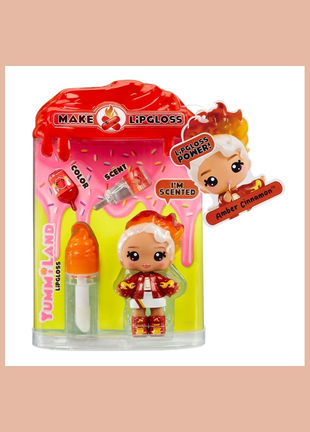 Кукла Корица Амбер с блеском для губ (525615) Yummiland (326805848)