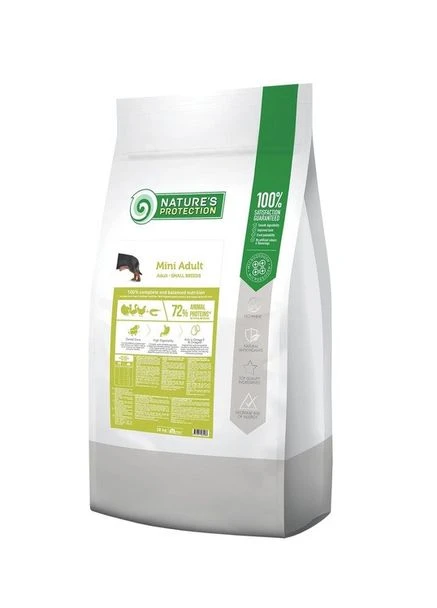Сухий корм, Mini Adult, з птицею для собак малих порід, 18 кг, NPB46028 (*) Nature's Protection (401960573)