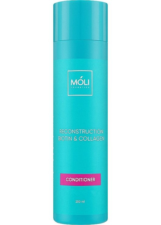 Кондиціонер з біотином та колагеном Reconstruction Biotin & Collagen 1000ml (1360485-14084279) Moli Cosmetics (368868284)