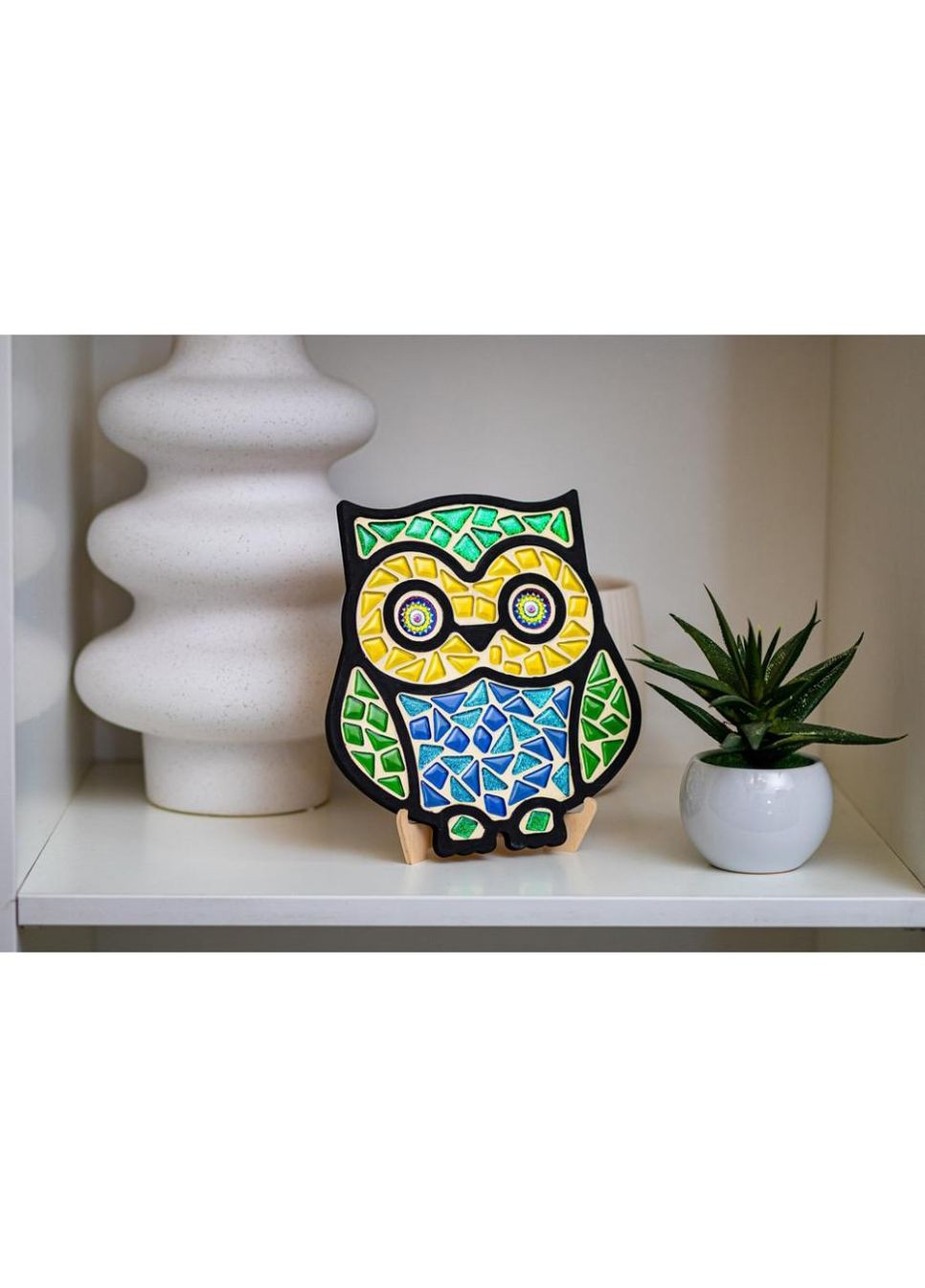 Детский набор для творчества хрустальная мозаика "Сова" MA2004 Mosaaro (373254659)