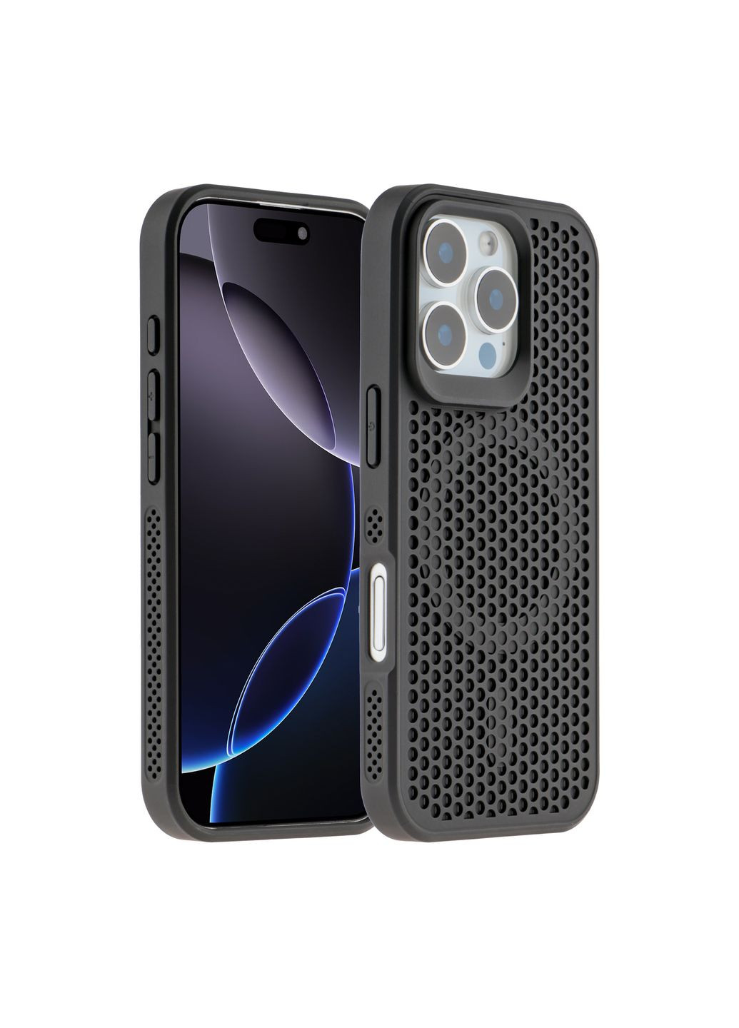 Чехол TPU+PC with MagSafe для iPhone 16 Pro Цвет Black Aerocool Apple iPhone 16 Pro 2024 (335874115)