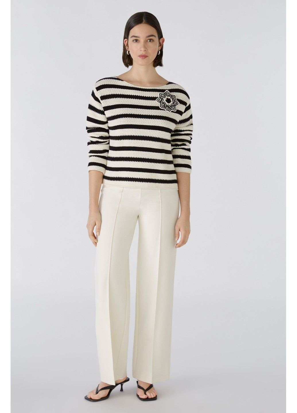 Женские брюки Белый Oui (304421812)