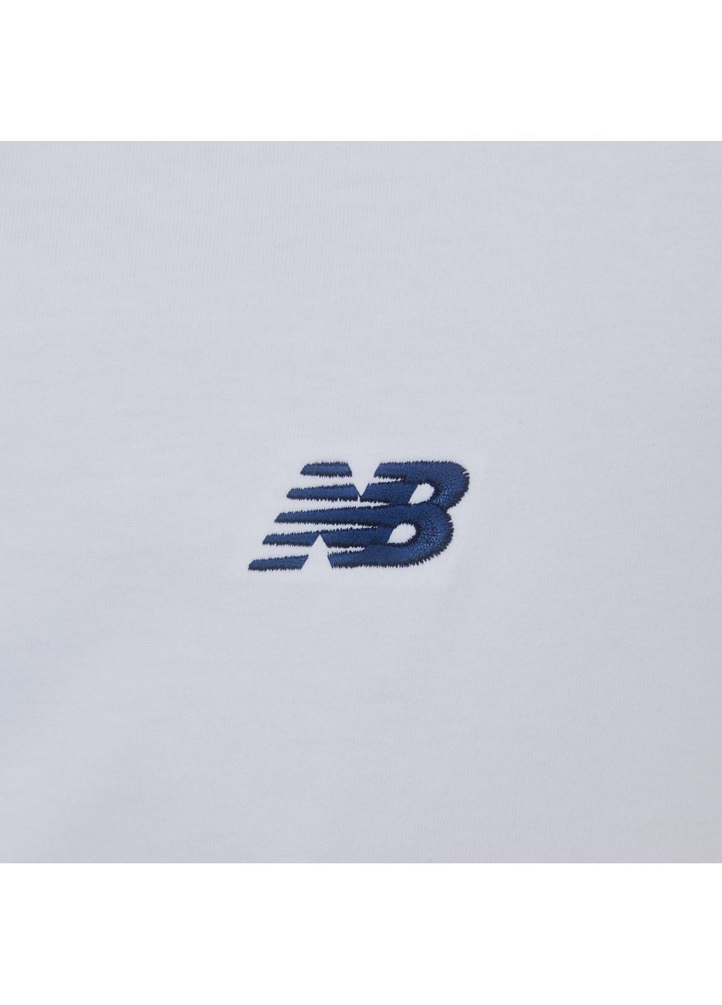 Белая мужская белая футболка fcdk small logo 56 (xxxl) (mt231466wt) New Balance MT231466